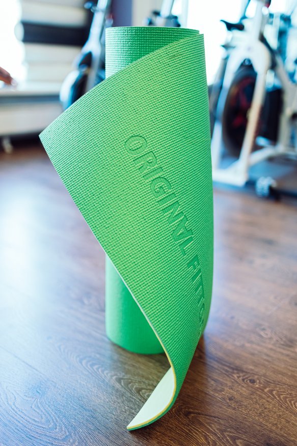 Коврик для фитнеса Banana Lime