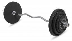 Гриф 50 мм. W-образный 1,2 м. до 120 кг. VictoryFit VF-S5012W120