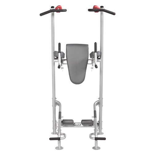 Подъем коленей/Скамья для пресса/Брусья/Турник для дома HOIST HF-5962 матовый черный/черный