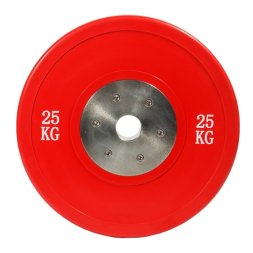 Диск профессиональный обрезиненный цветной D51 мм PROFI-FIT 25 кг