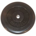 Блин &amp;quot;Стандарт&amp;quot; обрезиненный черный MB 15 кг ф50 мм