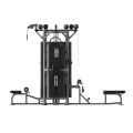 Мультистанция 4 блока Smith Fitness Excellence DA023