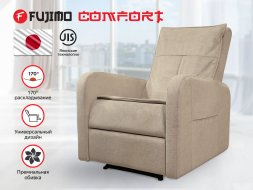 Кресло-реклайнер механический FUJIMO COMFORT CHAIR F3005 FMW Ваниль