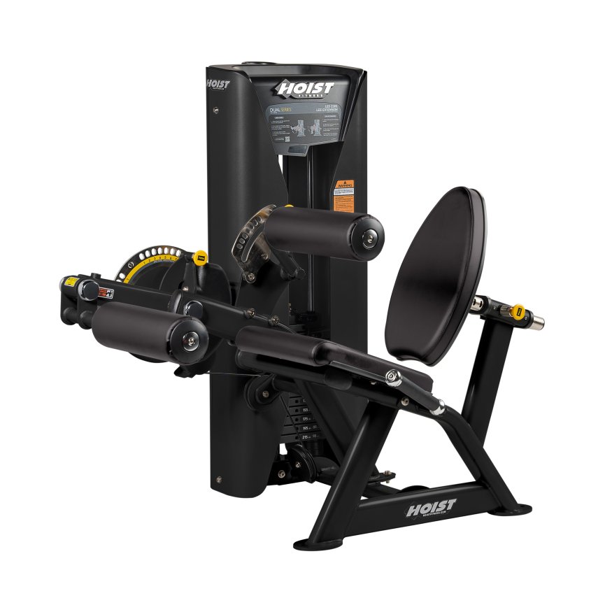 Разгибание, Сгибание ног сидя HOIST HD-3400 матовый черный/черный