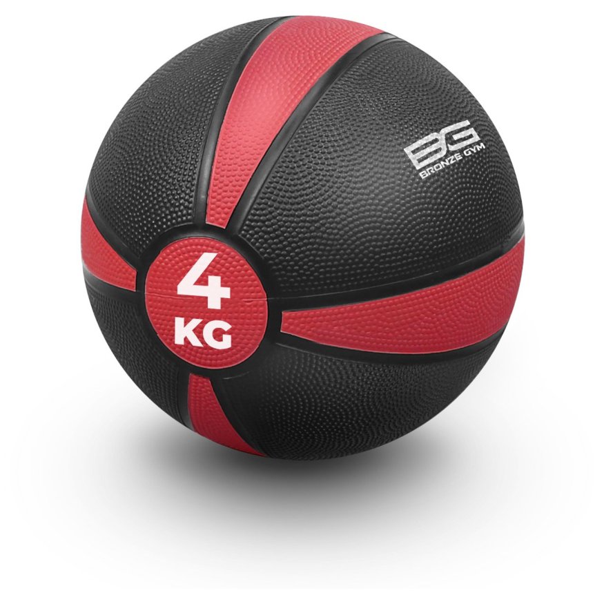 Медбол резиновый BRONZE GYM, 4 кг.