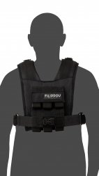 Жилет-утяжелитель Hard Training FILIPPOV 13кг (черный) 13 кг