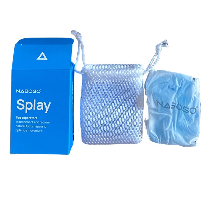 Разделители для пальцев стопы NABOSO Splay голубой, комплект