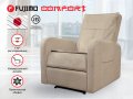 Кресло-реклайнер механический FUJIMO COMFORT CHAIR Ваниль