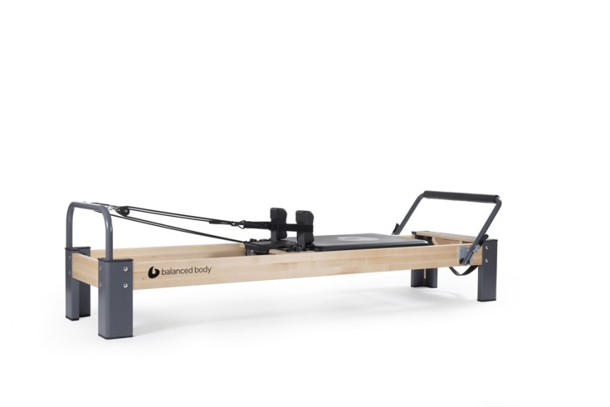Реформер BALANCED BODY Rialto дерево/серый