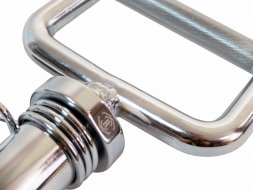 Гриф узкий параллельный хват хромированный 34&amp;quot; REBEL с замками