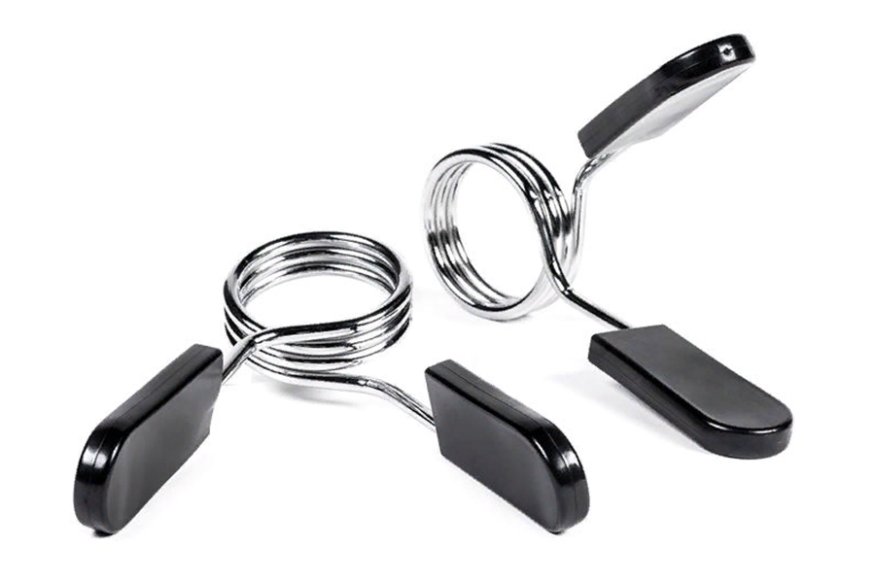 Замок пружинный для олимпийского грифа (пара) HD61D4