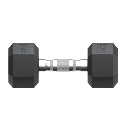 Гантель гексагональная UNIX Fit обрезиненная 7,5 кг, 2 шт.