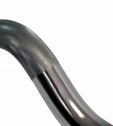 Гриф олимпийский сильноизогнутый хромированный 47&amp;quot; REBEL с замками