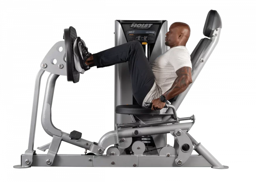 Жим ногами блочный HOIST ROC-IT RS-2403 матовый черный