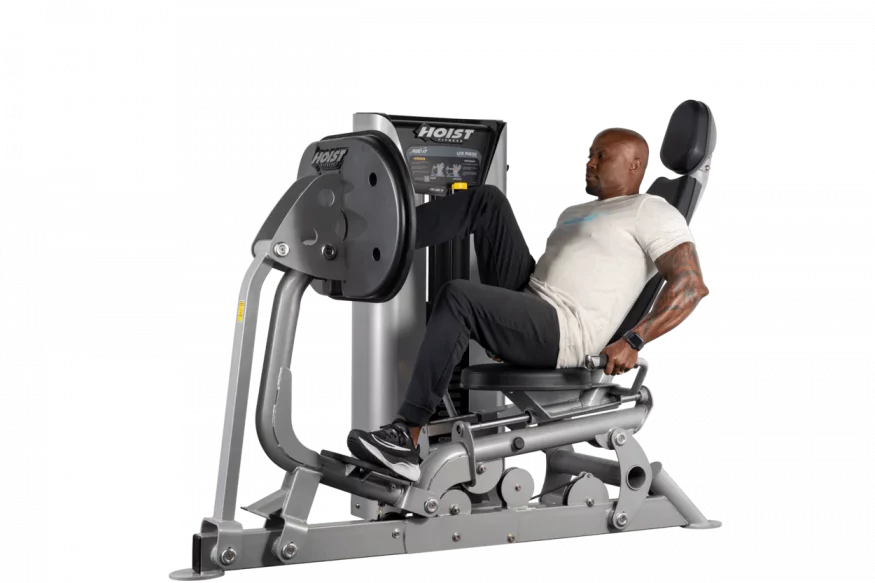 Жим ногами блочный HOIST ROC-IT RS-2403 матовый черный