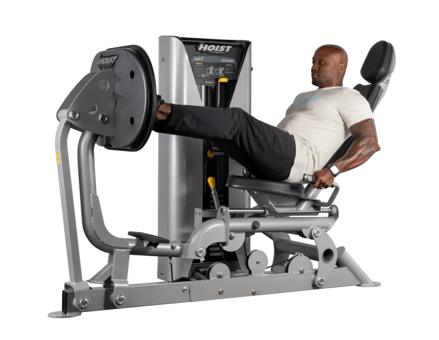 Жим ногами блочный HOIST ROC-IT RS-2403 матовый черный