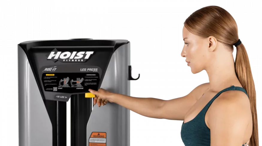 Жим ногами блочный HOIST ROC-IT RS-2403 матовый черный