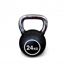 Гиря полиуретановая с хромированной ручкой Protrain KB2015-24