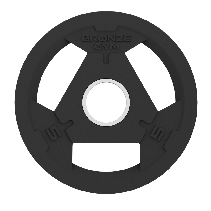 Диск олимпийский BRONZE GYM обрезиненный 5 кг