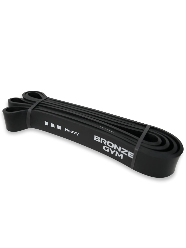 Лента силовая BRONZE GYM, сильное сопр