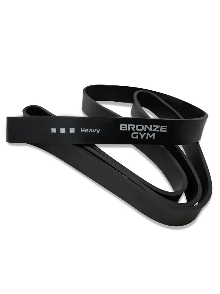Лента силовая BRONZE GYM, сильное сопр