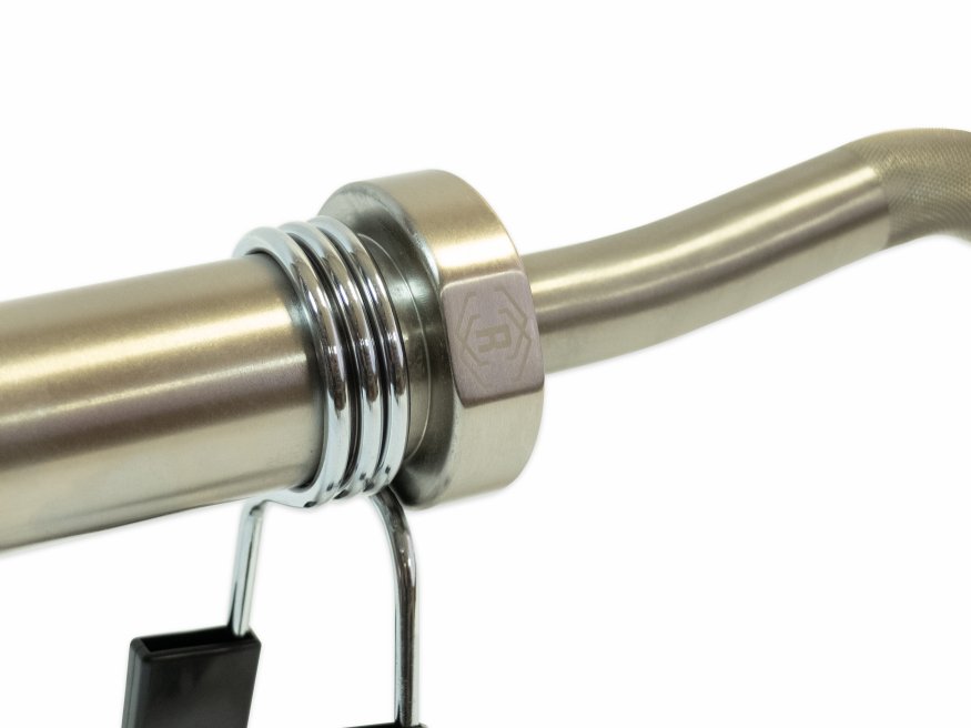 Гриф олимпийский слабоизогнутый 47&amp;quot; REBEL с упорными подшипниками и замками