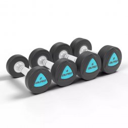 Набор полиуретановых гантелей от 12 до 30 кг (шаг 2 кг)