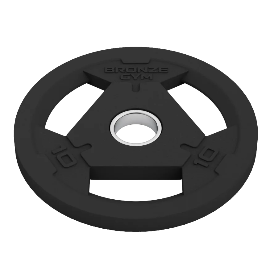 Диск олимпийский BRONZE GYM обрезиненный 10 кг
