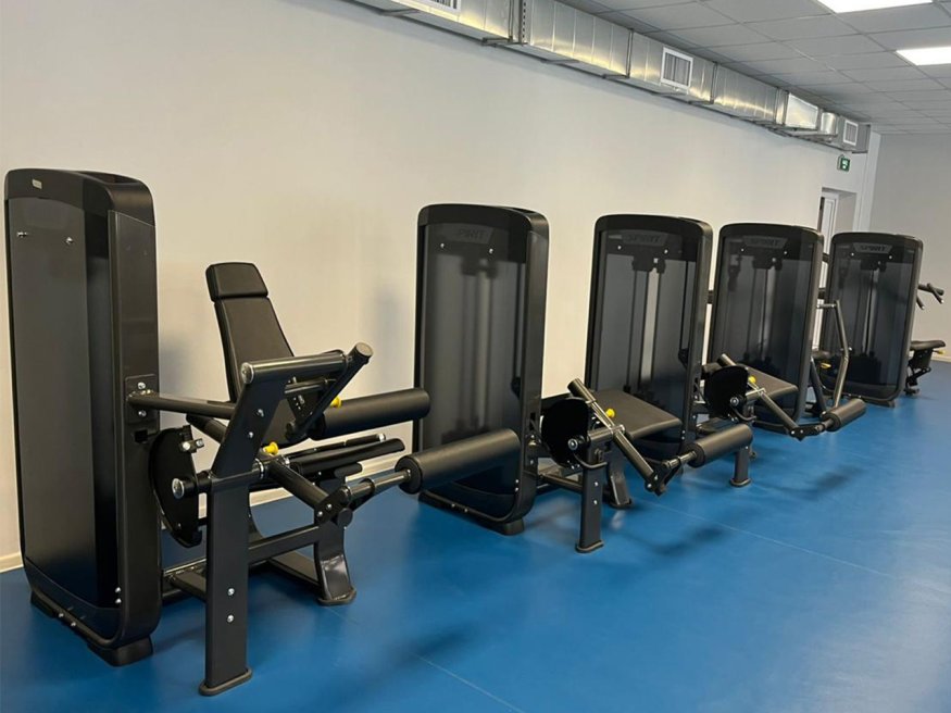 Сгибание ног сидя SPIRIT SP-3505 со стеком 90 кг