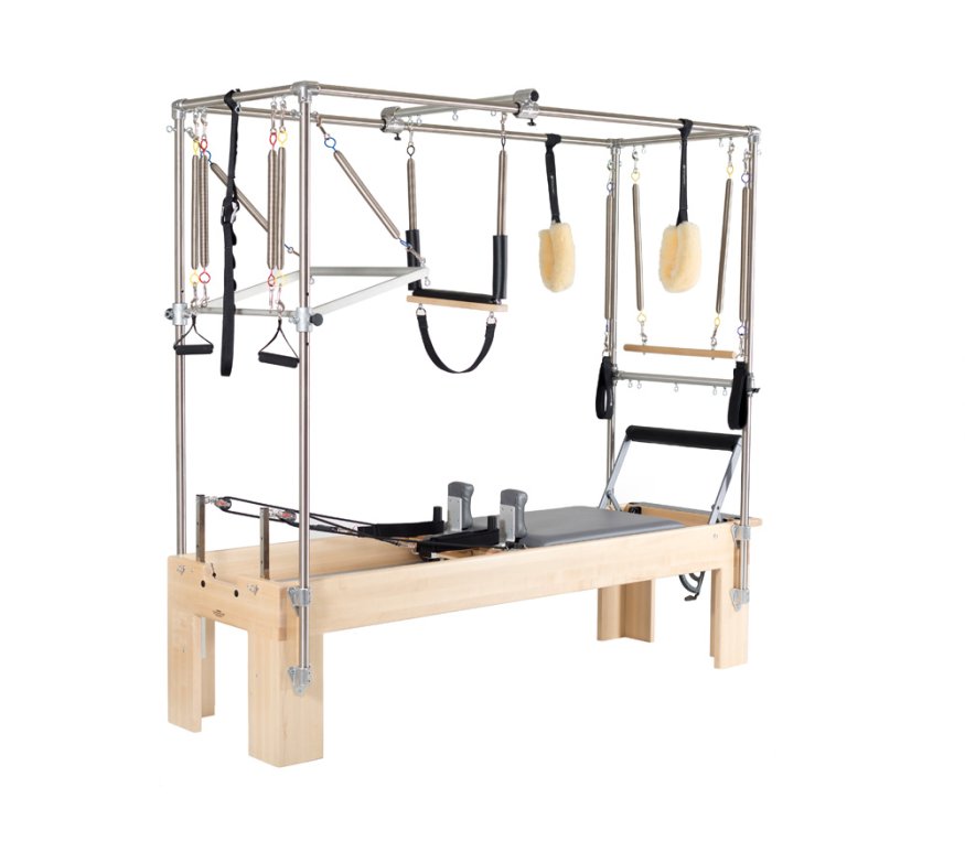 Реформер-трапеция Balanced Body дерево/черный