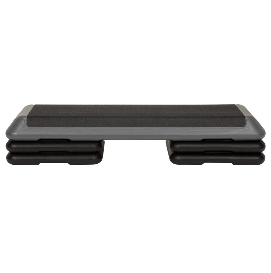 Степ-платформа THE STEP Club Original Step (серый/черный)