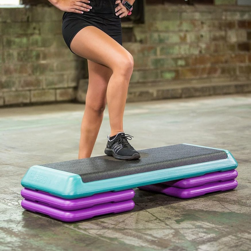 Степ-платформа THE STEP Original зеленый/черный