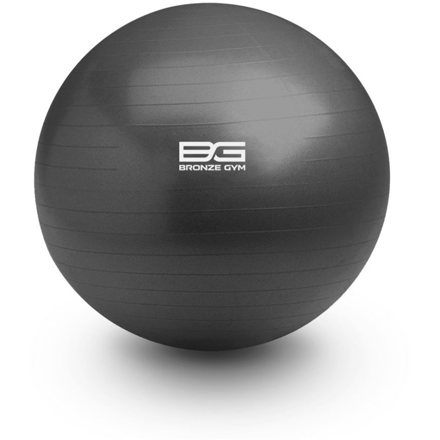 Мяч гимнастический BRONZE GYM, антивзрывной, 55 см.
