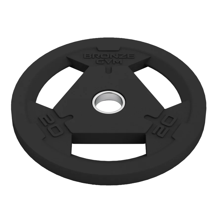 Диск олимпийский BRONZE GYM обрезиненный 20 кг