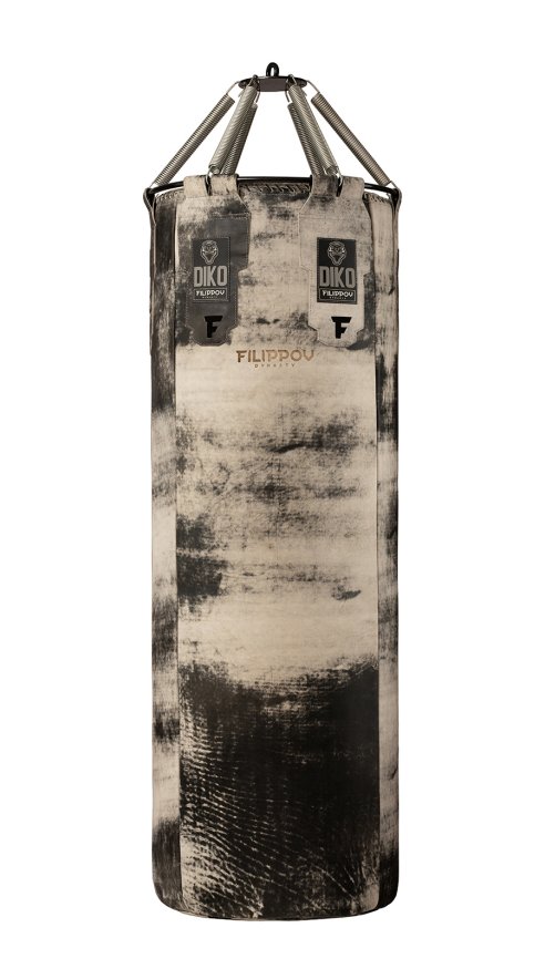 Боксерский мешок DIKO FILIPPOV. Буйволиная кожа, 50 см 70 кг