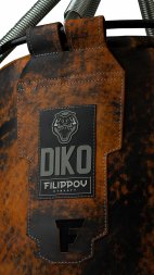 Боксерский мешок DIKO FILIPPOV. Буйволиная кожа, 50 см 70 кг