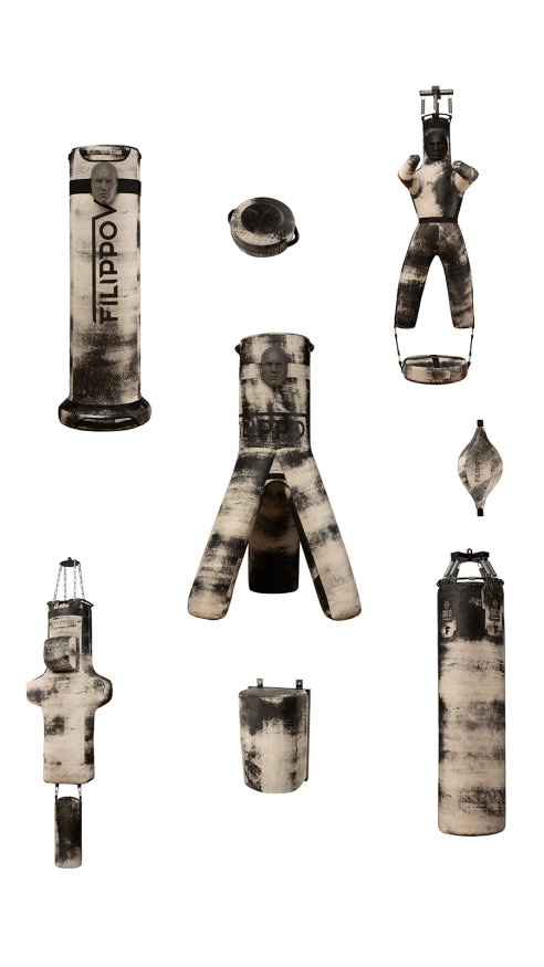 Боксерский мешок DIKO FILIPPOV. Буйволиная кожа, 50 см 70 кг