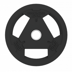 Диск олимпийский BRONZE GYM обрезиненный 25 кг