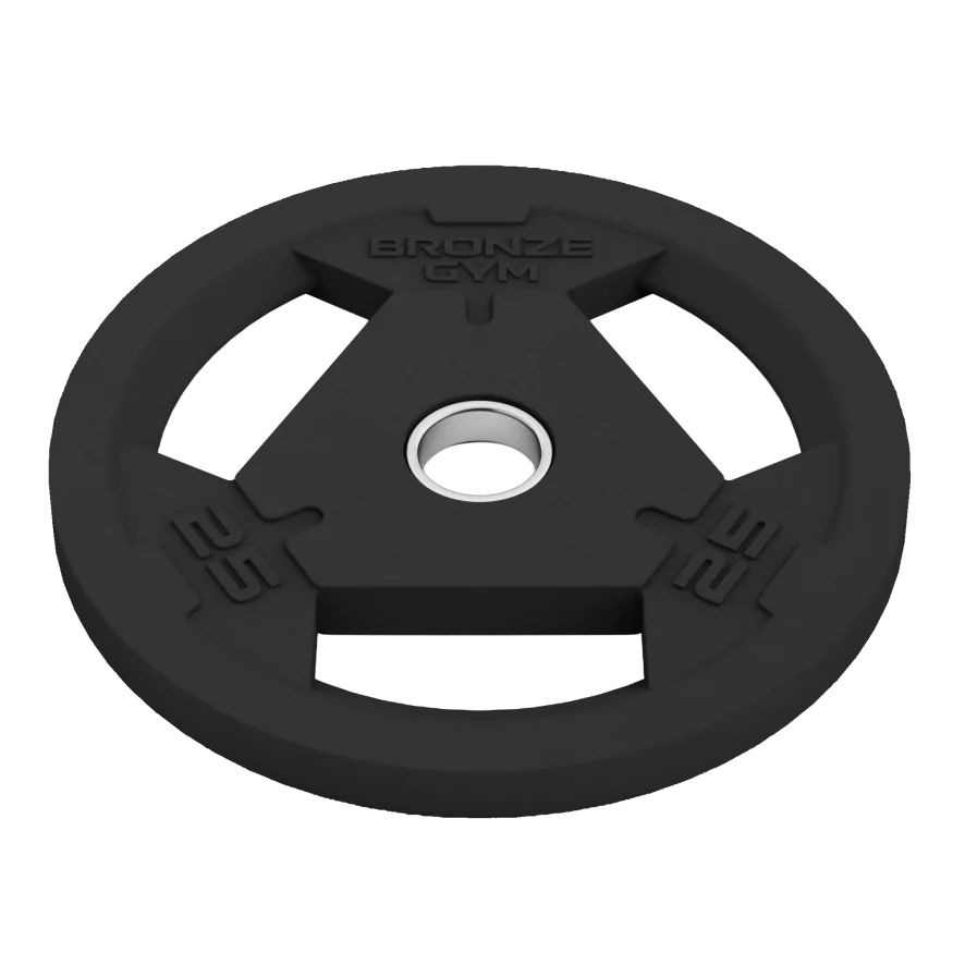 Диск олимпийский BRONZE GYM обрезиненный 25 кг
