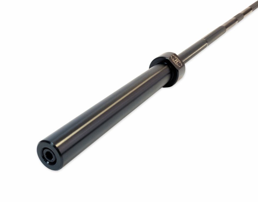 Гриф олимпийский прямой черный 86&amp;quot; до 226 кг REBEL