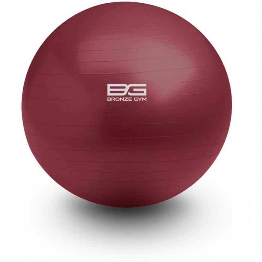 Мяч гимнастический BRONZE GYM, антивзрывной, 75 см.