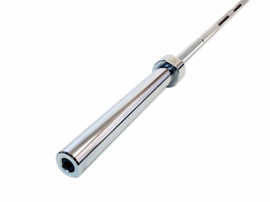 Гриф олимпийский прямой хромированный 86&amp;quot; до 226 кг REBEL