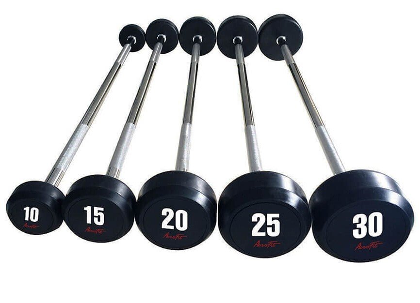 Aerofit AFB10-30 Набор прямых обрезиненных штанг