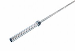 Гриф олимпийский прямой хромированный 86&amp;quot; до 315 кг REBEL