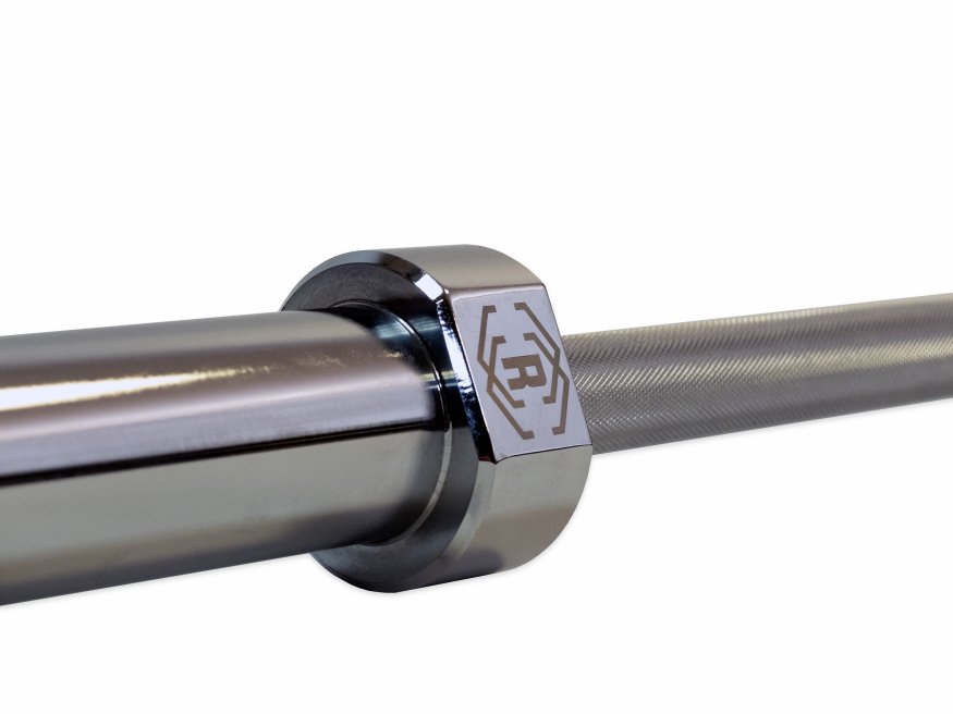 Гриф олимпийский прямой хромированный 86&amp;quot; до 315 кг REBEL