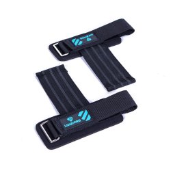 Накладки для хвата LIVEPRO Power Strap пара, черный/синий