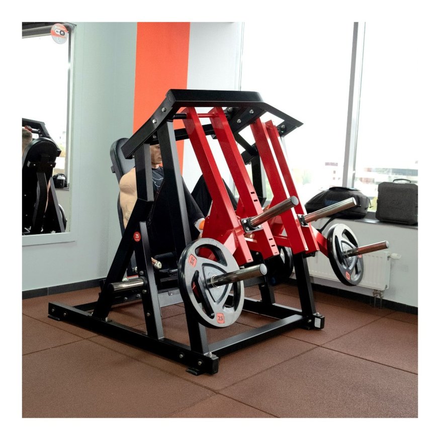 Жим ногами на свободных весах (изолированный) Protrain PP103 (полностью черный)