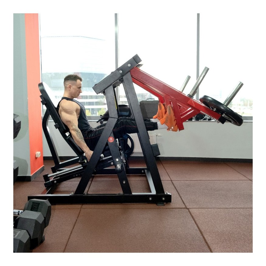 Жим ногами на свободных весах (изолированный) Protrain PP103 (полностью черный)