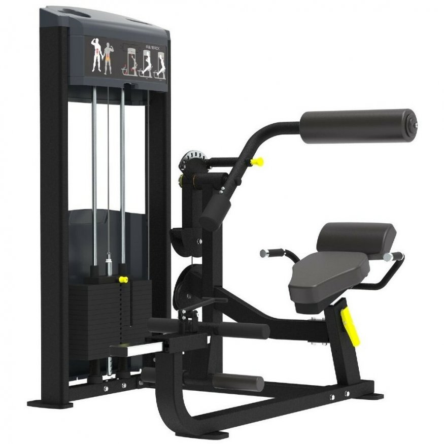 Impulse IF9334 Пресс/Разгибание спины - 73 кг (160 ф.) - Частичное