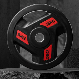 Диск обрезиненный c хватом UNIX Fit PRO 25 кг, 51 мм